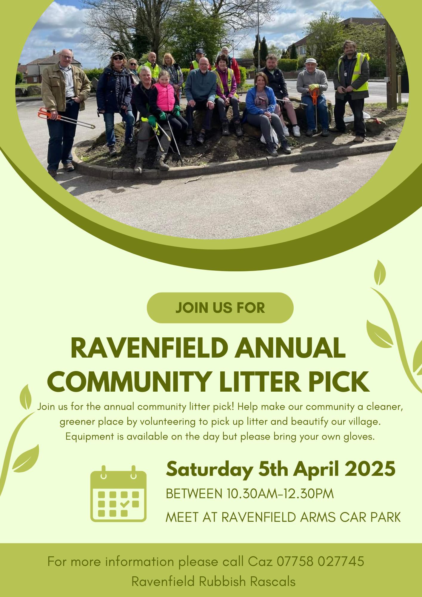 Ravenfield Annual Litter Pick