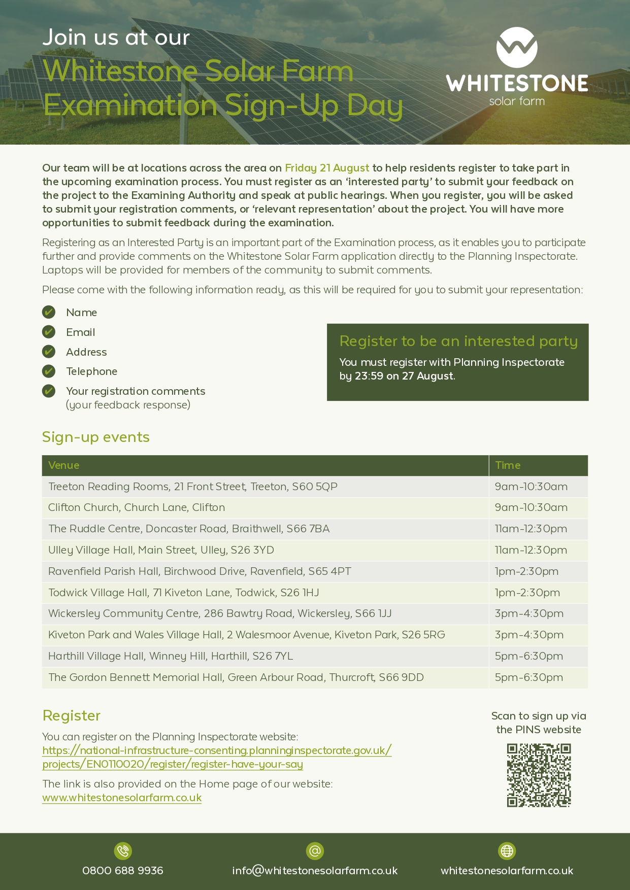 Whitestone - Have Your Say