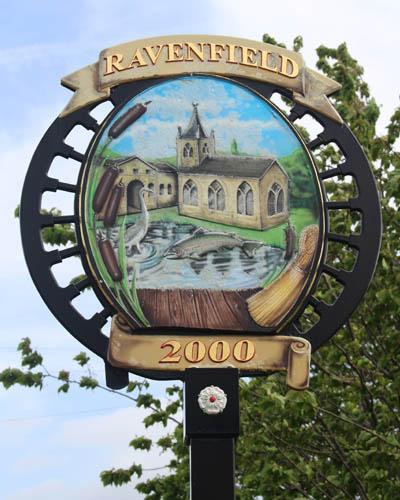 Ravenfield parish sign