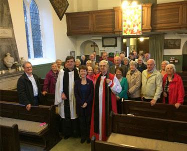 Bishop visits Ravenfield